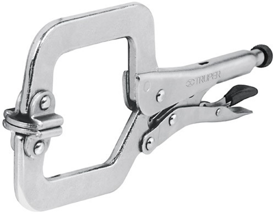 Picture of C-Clamp swivel tip locking pliers 150mm Truper®