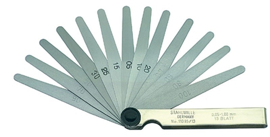 Изображение Spraugmērs Stahlwille 11095/13; 0,05-1 mm; 13 gab.
