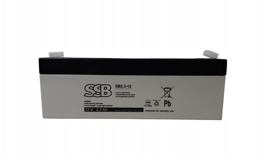 Picture of SSB Akumuliatorius (AGM) SB (2.3Ah, 12V, F1, VRLA)