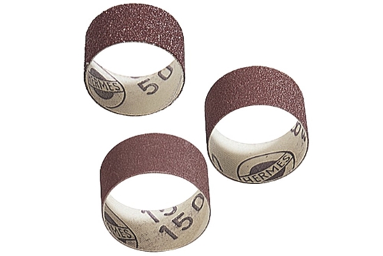 Picture of Stacionārajām slīpmašīnām paredzētā smilšpapīra lentes Wolfcraft 2039000; 45 mm; P50; P80; P150
