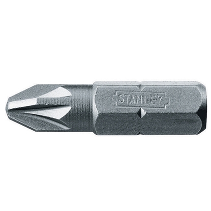 Изображение Stanley Kocówka krzyowa Pozidriv 1/4" Pz2x25mm 25szt. 68-949
