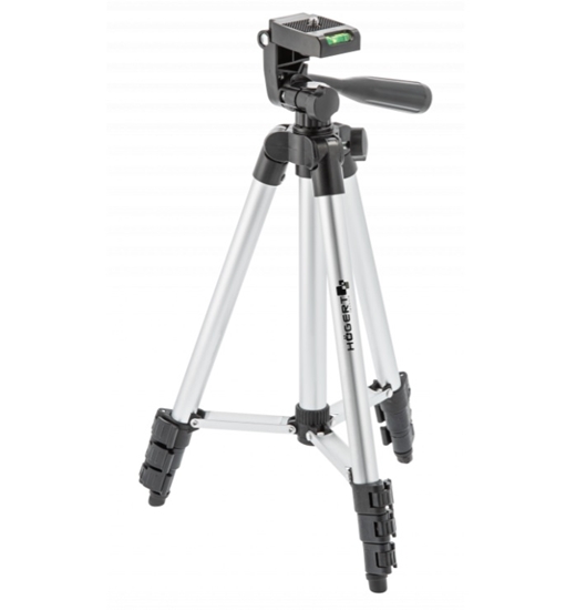 Picture of Statīvs/trijkājis lāzera nivelierim Hogert HT4M079; 1/4''; 35-105 cm