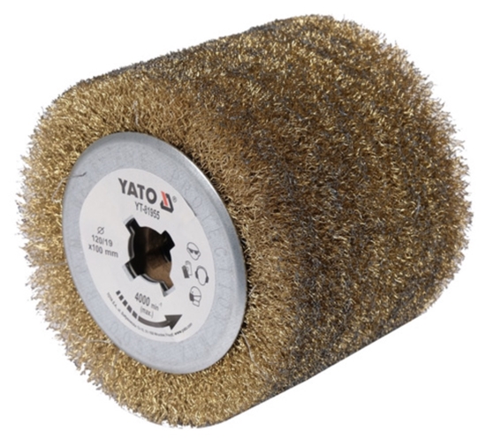 Picture of Stiepļu birste metāla slīpēšanai Yato YT-81955