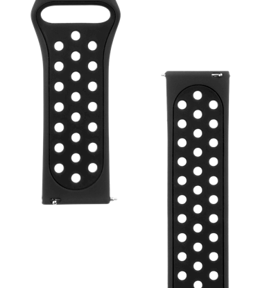 Picture of Tactical 234 Double Silicone Band 22mm / black