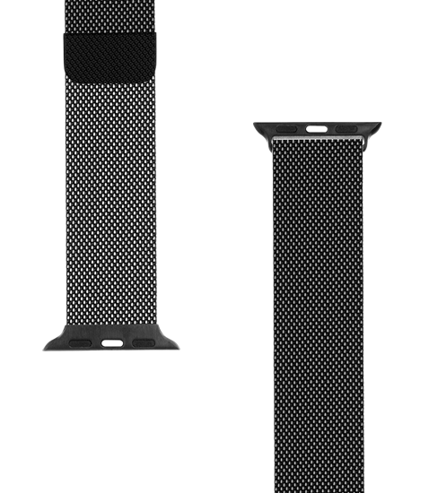 Picture of Tactical 351 Loop Magnetic Stainless Steel Band for Apple Watch 1/2/3/4/5/6/7/8/9/10/11/SE 42/44/45/46mm / black