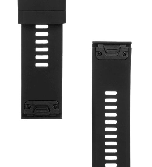 Picture of Tactical 668 Silicone Band for Garmin Fenix 5X/6X/7X/8 QuickFit 26mm / black