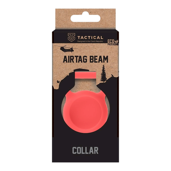 Picture of Tactical Airtag Beam Collar Tracking Device / red