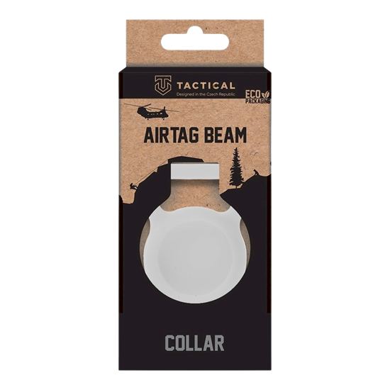 Picture of Tactical Airtag Beam Collar Tracking Device / white