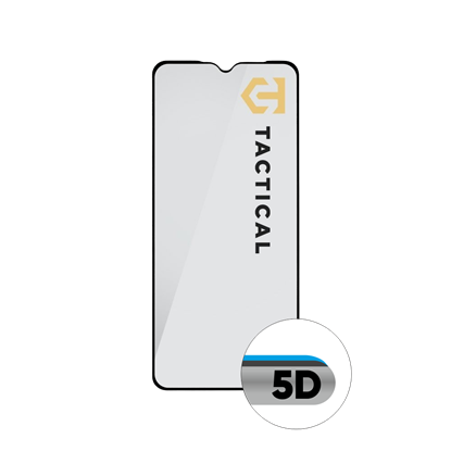 Attēls no Tactical Glass Shield 5D for Motorola E13 / black