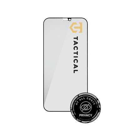 Attēls no Tactical Glass Shield Privacy Stealth 5D for Apple iPhone 12 Pro Max / black