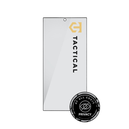 Attēls no Tactical Glass Shield Privacy Stealth 5D for Samsung Galaxy S24 Ultra / black