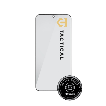 Attēls no Tactical Glass Shield Privacy Stealth 5D for Samsung Galaxy S24/S25 / black