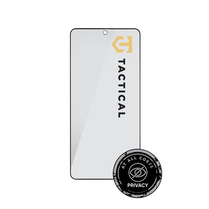 Attēls no Tactical Glass Shield Privacy Stealth 5D for Samsung Galaxy S25 Edge / black