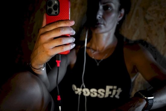 Изображение Tactical Pin4Fun Adapter USB-C/Lightning 0.1m / black/red