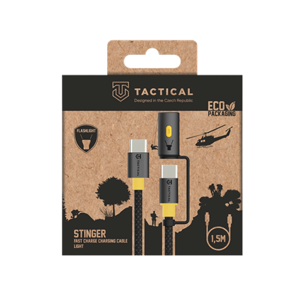 Изображение Tactical Stinger Cable USB-C/USB-C Cable 1.5m / black