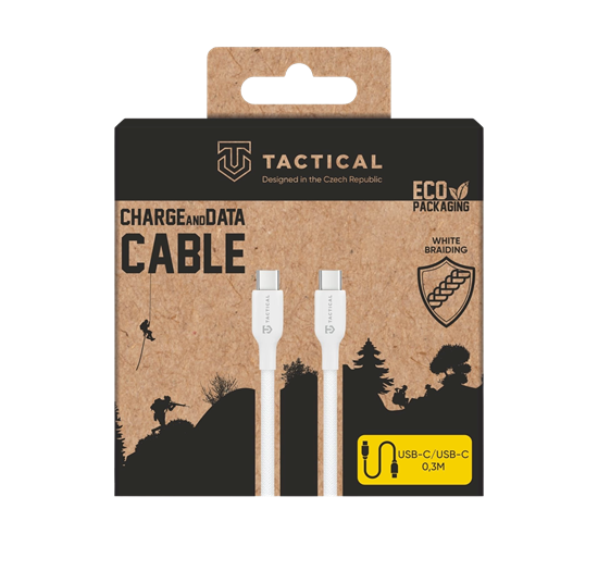 Изображение Tactical Stitch Thread USB-C/USB-C Cable 0.3m / white