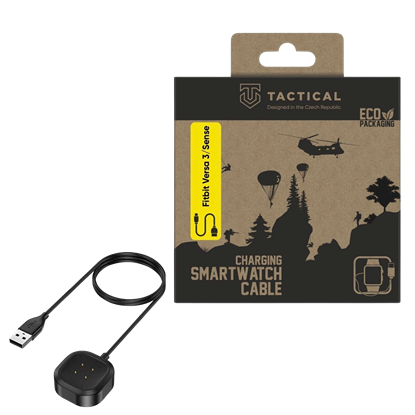 Изображение Tactical USB Charging Cable for Fitbit Versa 3/Sense