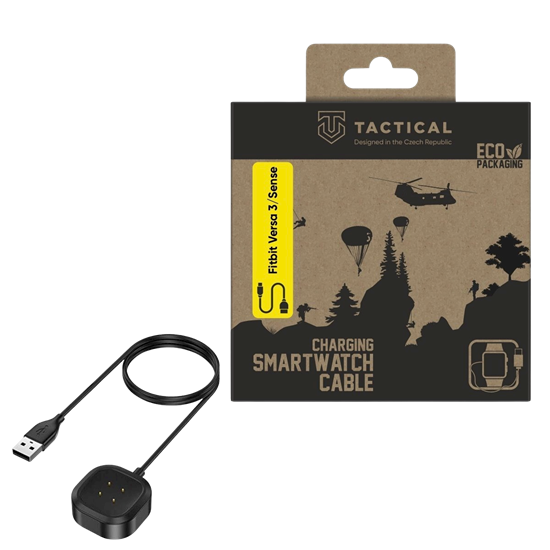 Изображение Tactical USB Charging Cable for Fitbit Versa 3/Sense