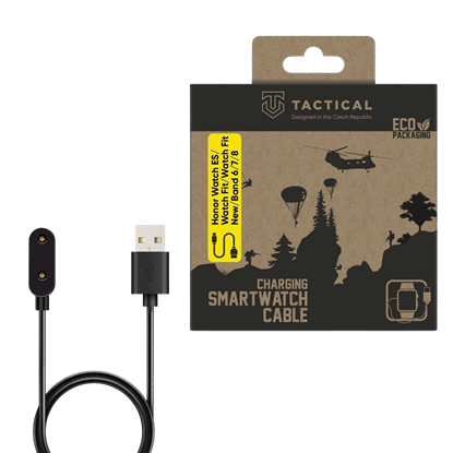 Изображение Tactical USB Charging Cable for Honor Watch ES/Watch Fit/Watch Fit New/Band 6/7/8/9/10