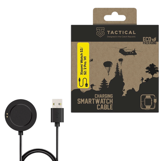 Изображение Tactical USB Charging Cable for Xiaomi Watch S3/S2/2 Pro/H1