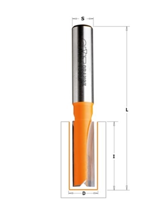 Изображение Taisnā pirkstfrēze CMT; S=1/2''; D=16 mm