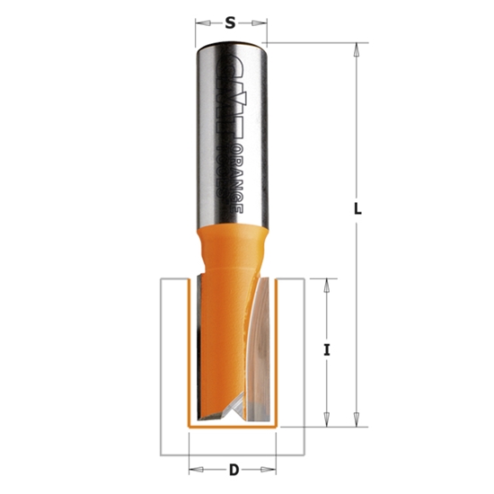 Изображение Taisnā pirkstfrēze CMT; S=8 mm; D=16 mm
