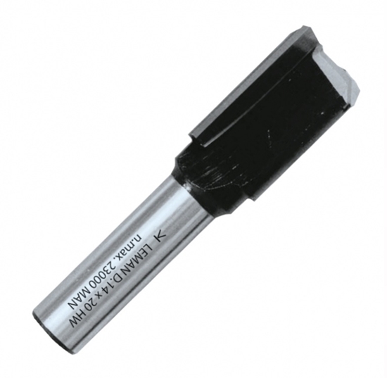 Picture of Taisnā pirkstfrēze LEMAN F408-714-40EL; 14 mm; 8 mm