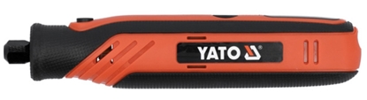 Attēls no Taisnā slīpmašīna Yato YT-82763; 4 V; 1x1,5 Ah akum.