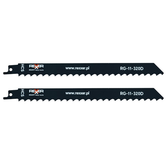 Picture of Taisnā zāģa asmens Rexxer RG-11-320D; 228 mm; 2 gab.