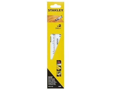 Изображение Taisnā zāģa asmens Stanley STA21182-XJ; 240 mm; 2 gab.