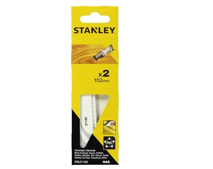 Изображение Taisnā zāģa asmens Stanley STA21192-XJ; 152 mm; 2 gab.