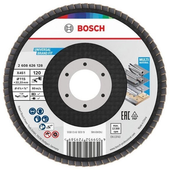 Изображение Tarcza listkowa X451 115mm T29 120