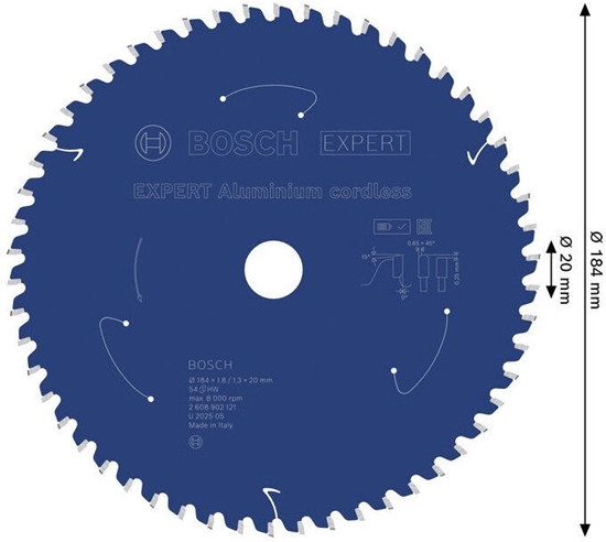 Picture of TARCZA PILARSKA EX AL H 184x20-54