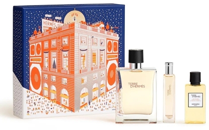 Attēls no Terre d'Hermes Eau de Toilette 100ml + Eau de Toilette 15ml + Shower Gel 40ml