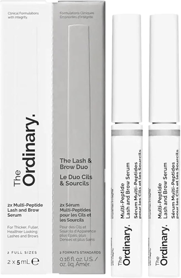 Picture of The Ordinary The Lash & Brow Duo Set zestaw serumów do rzs i brwi 2 x 5 ml