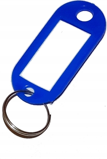 Picture of Titanum Zawieszki do kluczy kolorowe 60szt