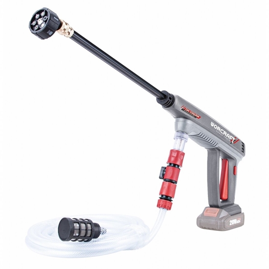 Picture of Tīrīšanas aprīkojums Worcraft CPCS20LiDM; 24 bar; 20 V; 1x2,0 Ah akum.