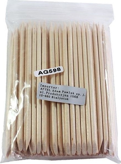 Picture of TopShine AG598 PATYCZKI KOSMETYCZNE Z DREWNA 100 uniwersalny