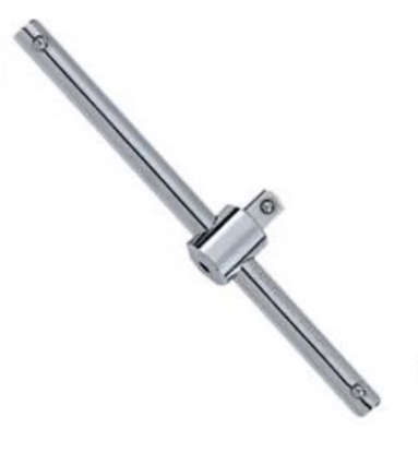 Attēls no Torņveida uzgriežņu atslēga ar regulējamu galvu Sata S11910; 100 mm; 1/4''