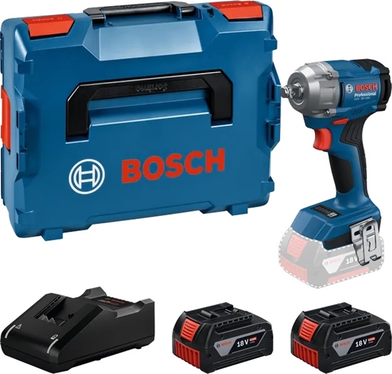 Изображение Triecienatslēga Bosch GDS 18V-350 Professional; 18 V; 2x4,0 Ah akum.