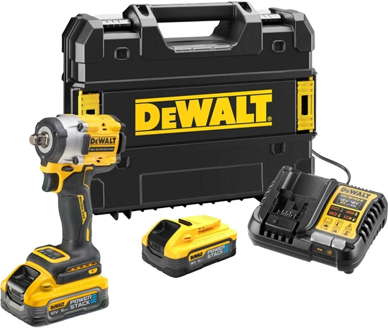 Picture of Triecienatslēga DeWalt DCF921P2LRT-QW; 1/2''; 18 V; 2x5,0 Ah akum.