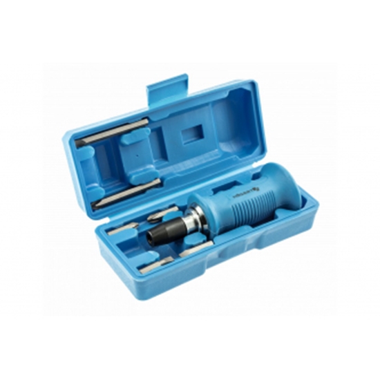 Picture of Triecienskrūvgriezis Hogert HT1S077 + skrūvēšanas uzgaļi