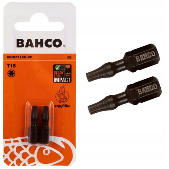 Picture of Triecienskrūvgrieža uzgalis Bahco 66IM/T15C-10P; T15; 10 gab.