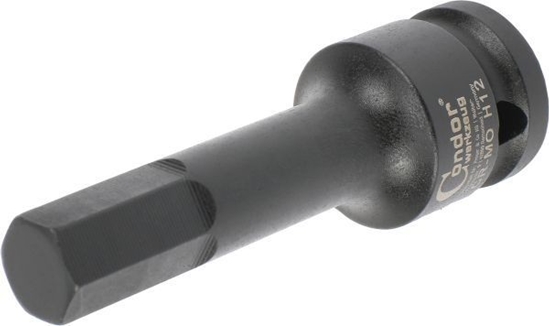 Picture of Triecienskrūvgrieža uzgalis Condor Werkzeug C12072/K12; 1/2''; 12x78 mm