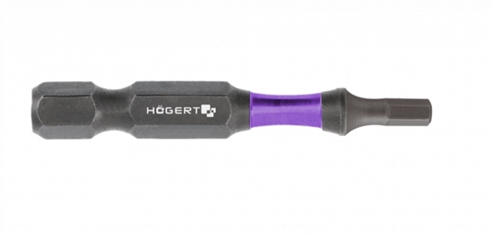 Picture of Triecienskrūvgrieža uzgalis Hogert HT1S177; H5; 1/4''; 50 mm; 2 gab.