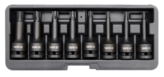 Picture of Triecienuzgaļu komplekts  Yato YT-1068; 1/2''; 8 gab.