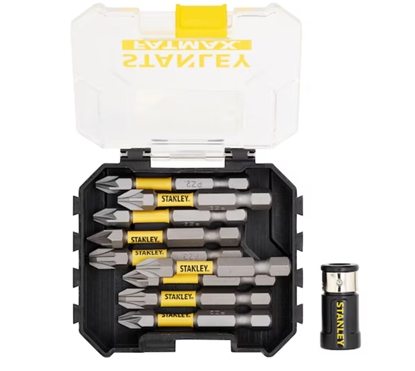 Attēls no Triecienuzgaļu komplekts  Stanley STA88565-XJ; PZx50 mm; 9 gab.