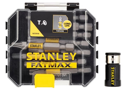 Picture of Triecienuzgaļu komplekts  Stanley STA88566-XJ; TXx50 mm; 9 gab.