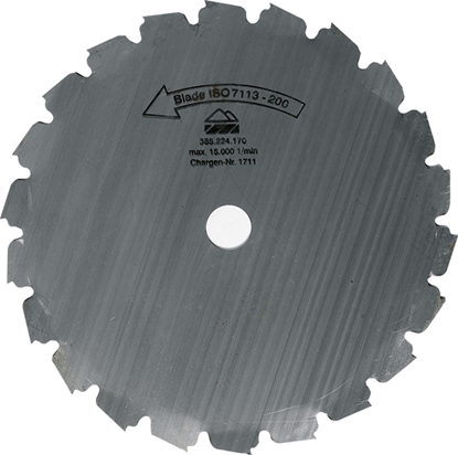 Изображение Trimmera disks Makita; 200x20,0 mm; Z22