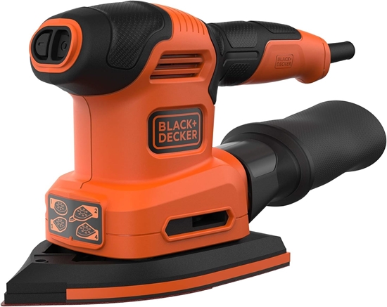 Изображение Trīsstūra slīpmašīna Black & Decker BEW200K-QS; 200 W